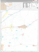 Fayette County, TN Digital Map Premium Style
