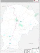 Fentress County, TN Digital Map Premium Style