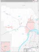 Floyd County, IN Digital Map Premium Style