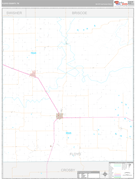 Floyd County, TX Digital Map Premium Style