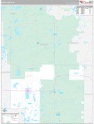 Forest County, WI Digital Map Premium Style