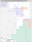 Forrest County, MS Digital Map Premium Style