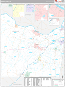Franklin County, MO Digital Map Premium Style
