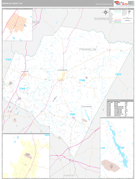 Franklin County, NC Digital Map Premium Style