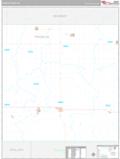 Franklin County, NE Digital Map Premium Style