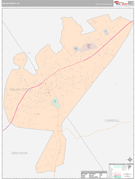 Galax County, VA Digital Map Premium Style