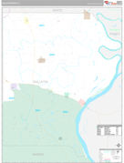 Gallatin County, IL Digital Map Premium Style