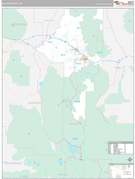 Gallatin County, MT Digital Map Premium Style