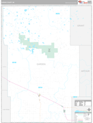 Garden County, NE Digital Map Premium Style