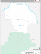 Garfield County, WA Digital Map Premium Style
