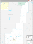 Gem County, ID Digital Map Premium Style