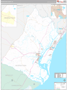 Georgetown County, SC Digital Map Premium Style