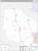 Gibson County, TN Digital Map Premium Style
