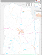 Giles County, TN Digital Map Premium Style