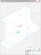 Gilmer County, WV Digital Map Premium Style