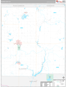 Gladwin County, MI Digital Map Premium Style