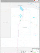 Gosper County, NE Digital Map Premium Style