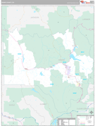 Grand County, CO Digital Map Premium Style