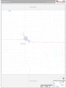 Grant County, KS Digital Map Premium Style