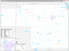 Grant County, SD Digital Map Premium Style