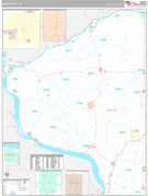 Grant County, WI Digital Map Premium Style