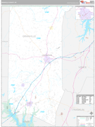 Granville County, NC Digital Map Premium Style