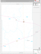 Gray County, KS Digital Map Premium Style