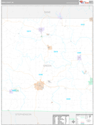 Green County, WI Digital Map Premium Style