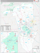 Greenville County, SC Digital Map Premium Style