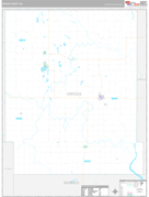 Griggs County, ND Digital Map Premium Style