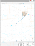 Hale County, TX Digital Map Premium Style