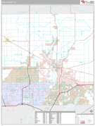 Hamilton County, IN Digital Map Premium Style