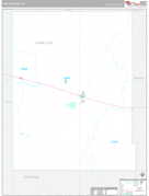 Hamilton County, KS Digital Map Premium Style