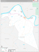 Hancock County, KY Digital Map Premium Style