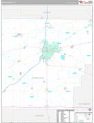 Hancock County, OH Digital Map Premium Style