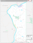 Hancock County, WV Digital Map Premium Style