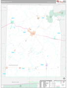 Hardeman County, TN Digital Map Premium Style