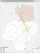 Hardin County, KY Digital Map Premium Style