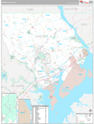 Harford County, MD Digital Map Premium Style