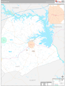 Hart County, GA Digital Map Premium Style