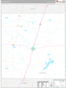 Haskell County, TX Digital Map Premium Style