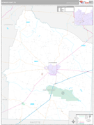 Haywood County, TN Digital Map Premium Style