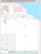 Hendry County, FL Digital Map Premium Style