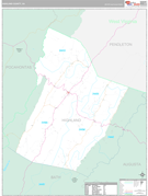 Highland County, VA Digital Map Premium Style