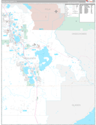 Highlands County, FL Digital Map Premium Style