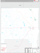 Hill County, MT Digital Map Premium Style