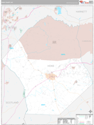 Hoke County, NC Digital Map Premium Style