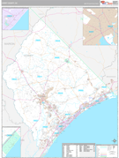 Horry County, SC Digital Map Premium Style