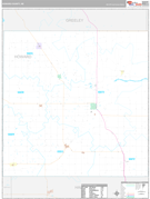 Howard County, NE Digital Map Premium Style