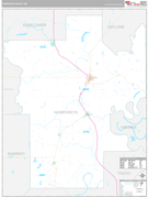 Humphreys County, MS Digital Map Premium Style